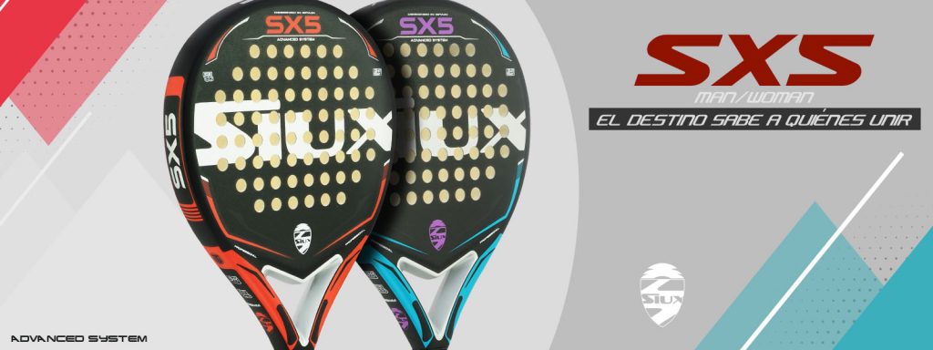 Nuevas Siux SX5, el sabe a quiénes unir - Distritopadel.com